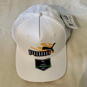 Men's/Women's White Puma Hat  - NWT